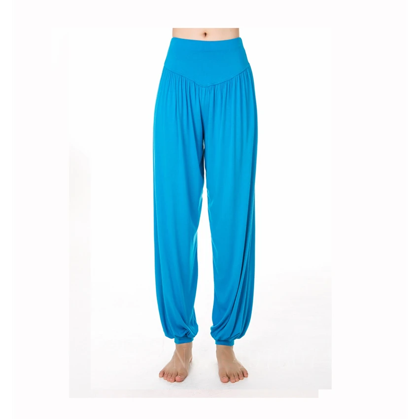 Женский костюм для танца живота свободные брюки до щиколотки 14 цветов|Танец