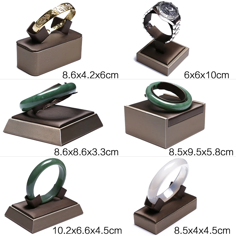 Коричневое кольцо из искусственной кожи серьги подвеска ожерелье ювелирные