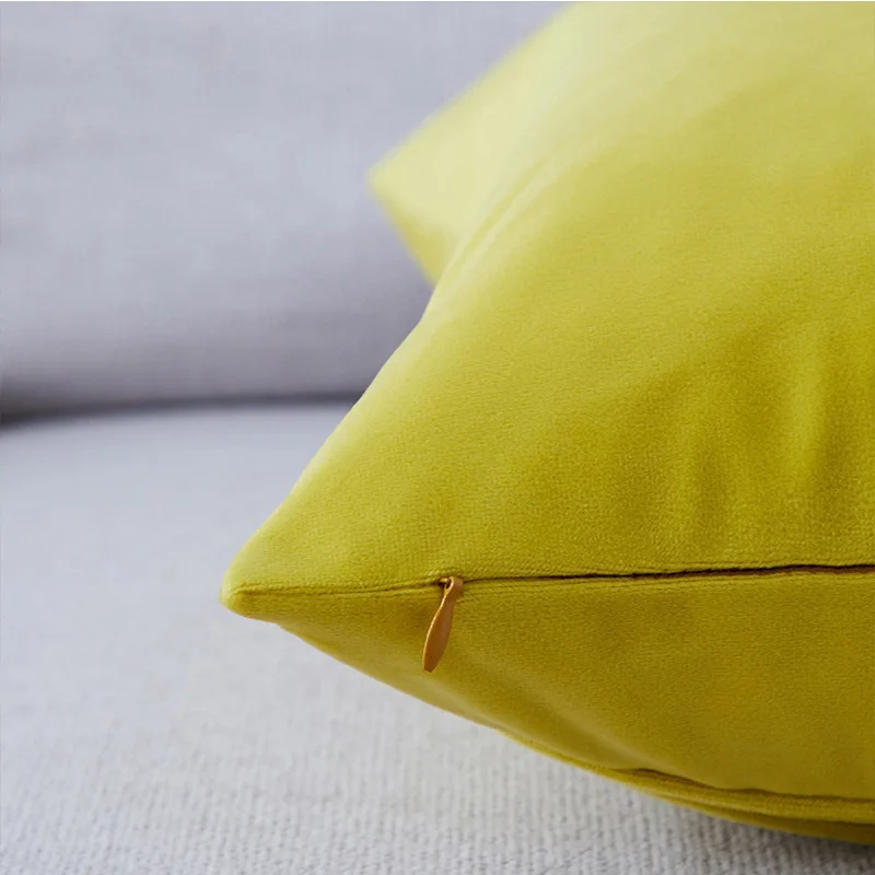 

Velvet Striped Pillow Cover Fashion Casual Solid Color Comfortable Velvet Throw Pillowcase Soft Modern Pillow Cover Home Decor
