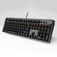 gamer mechanical keyboard blue witch 104 keys backlit led russiausafrancespain is suitable for gamers keyboard