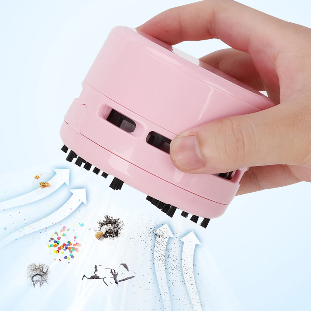 Симпатичный мини пылесос для углового стола грузовика автомобиля