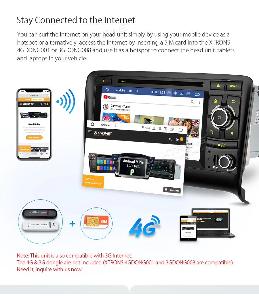 XTRONS Android 9,0 PX5 Восьмиядерный gps Навигатор Радио автомобильный dvd-плеер OBD для Audi TT MK2 8J 2006 2007 2008 2009 2010 2011 2012
