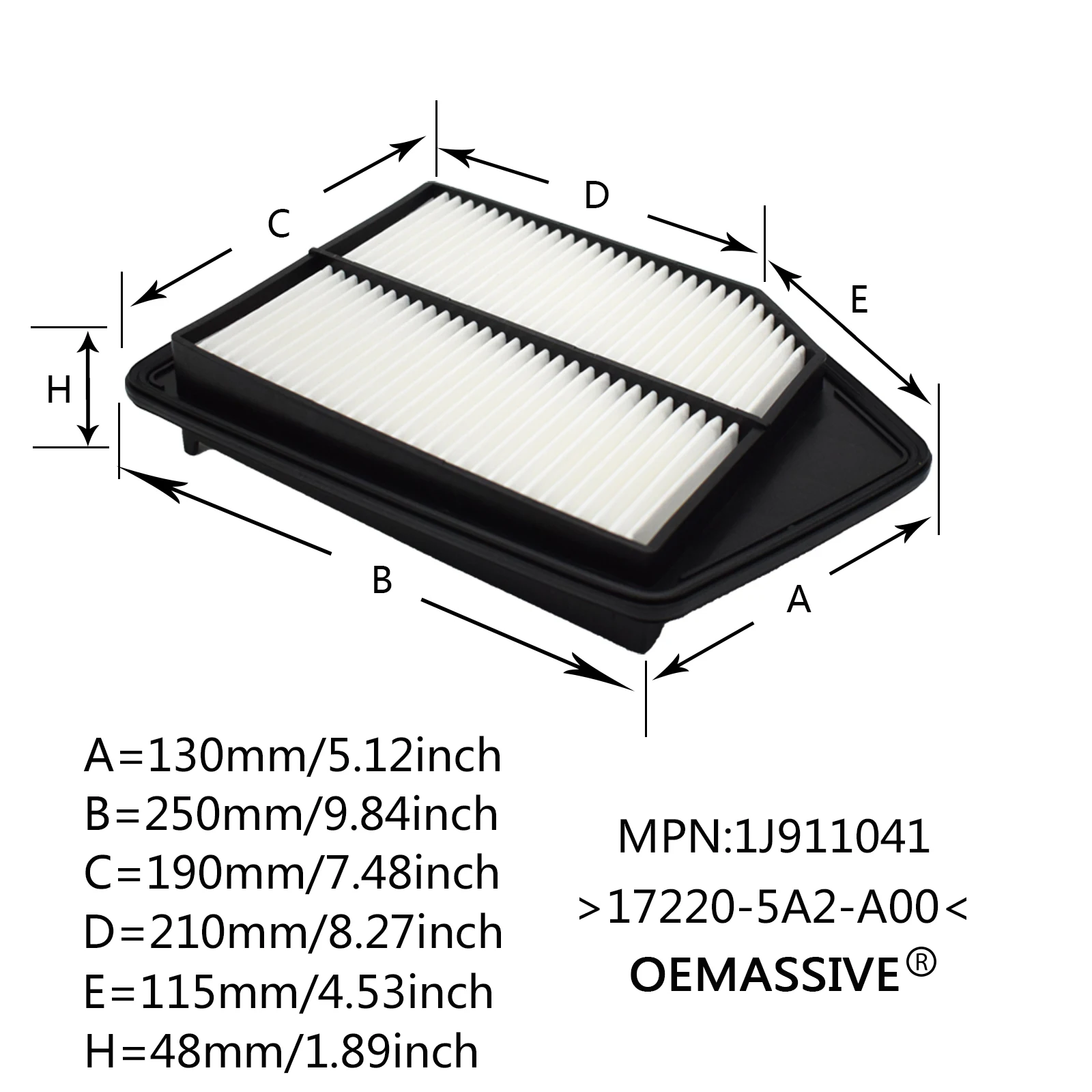 for honda accord ix 2013 2017 acura tlx 2015 2018 engine air filter car auto part accessories cleaner element cars 17220 5a2 a00 free global shipping