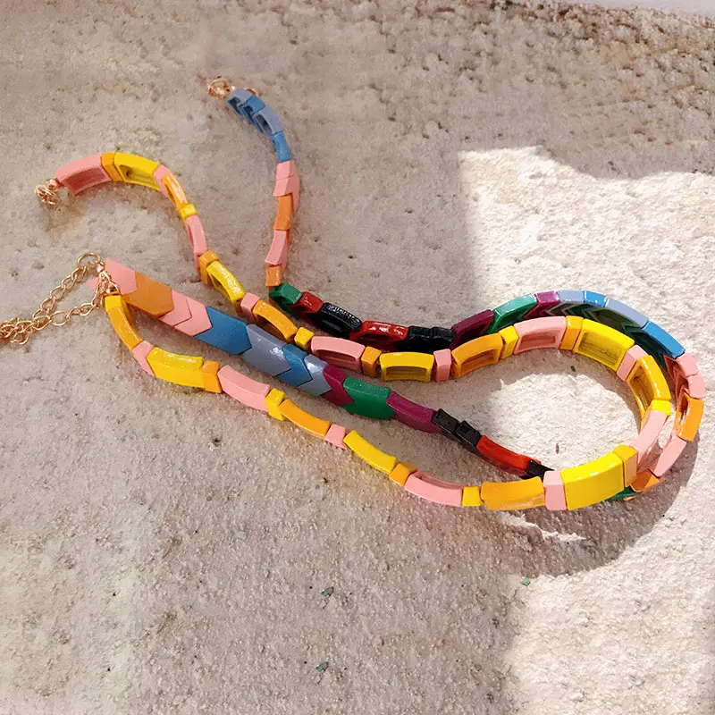 JUST FEEL 2019 горячая Распродажа эмаль браслет дружбы для женщин разноцветный