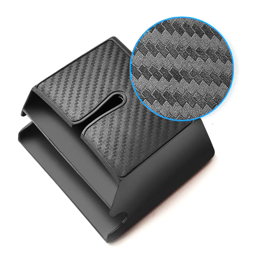 Коробка для хранения приборной панели автомобиля с узором из углеродного