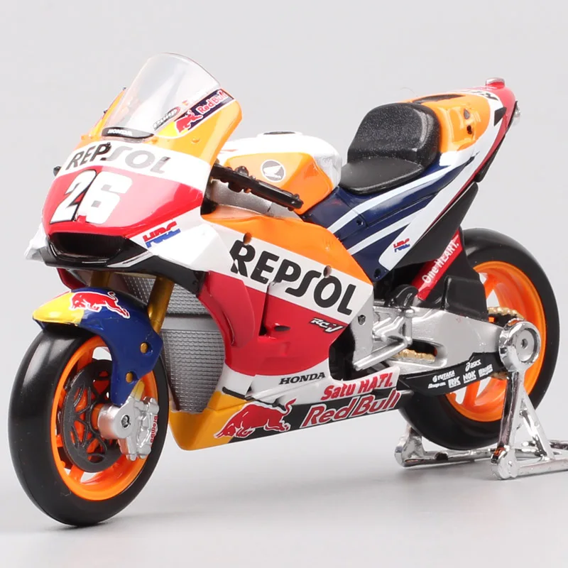 

1/18 Maisto scale 2018 Repsol Honda RC213V HRC No#26 Dani Pedrosa No#93 Marc Marquez motorcycle racing bike GP Diecast model Toy