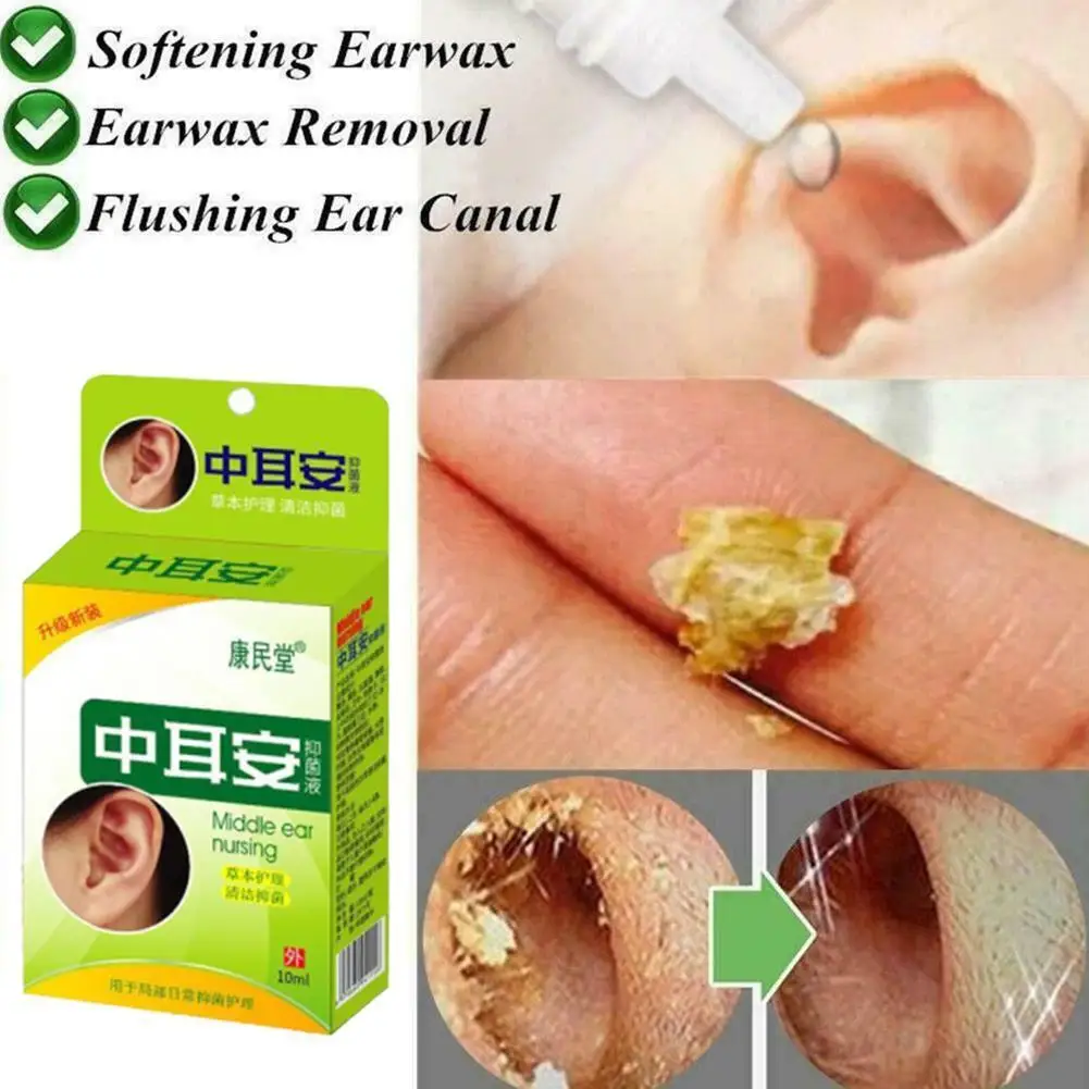 Жидкость для ушей капли острого отита китайская травяная медицина здоровья