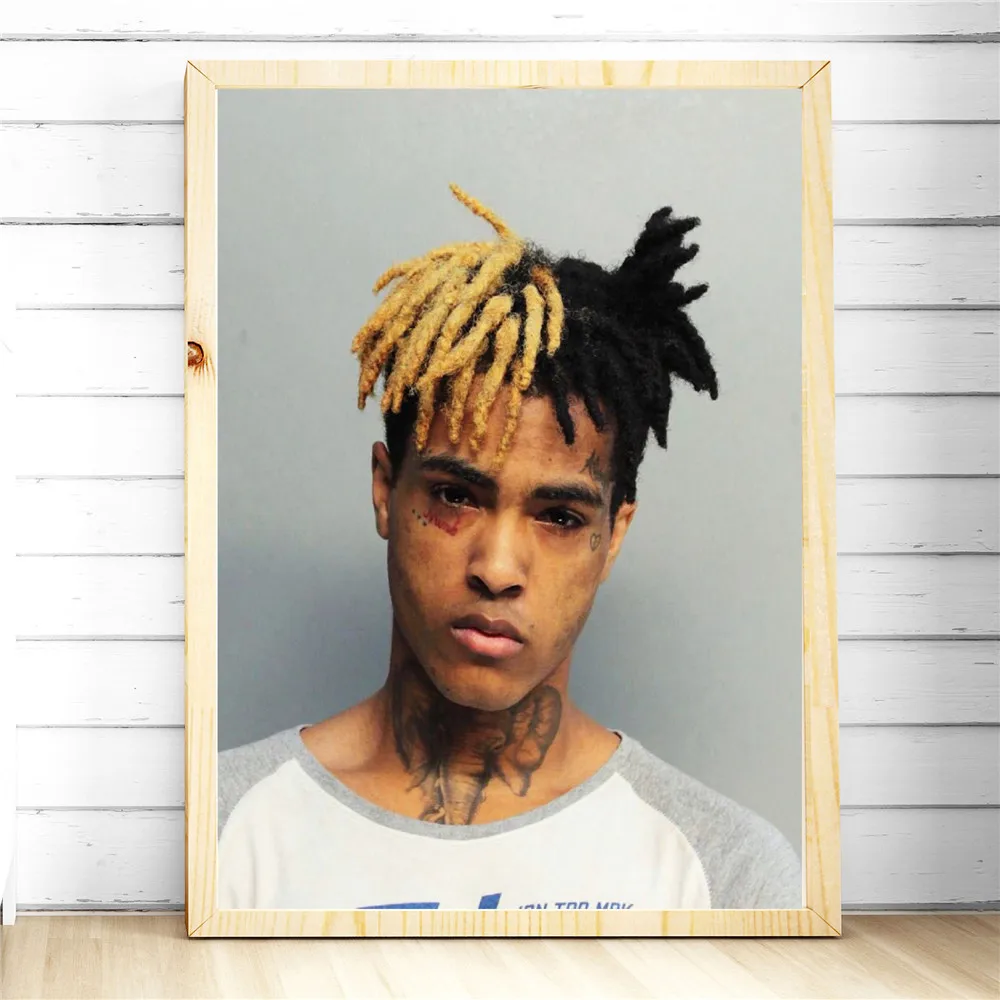 Картина на холсте Xxxtentacion Jahseh Dwayne Onfroy плакаты и принты стену картина винтажное