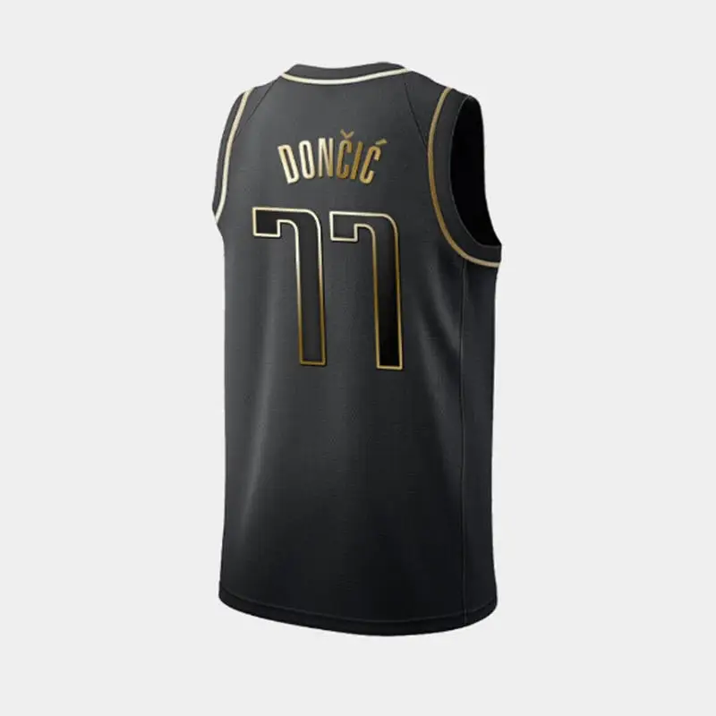 

Mens New American Basketball Dallas Mavericks Jerseys Luka Doncic 77 T Shirts Cotton Tops Cool Tops Loose Clothes Men Jersey