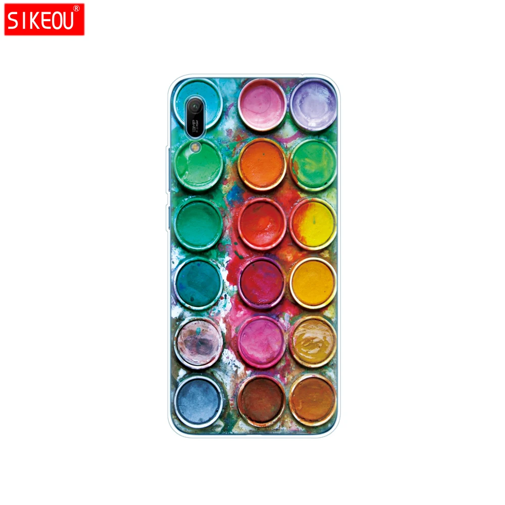 Чехол для Huawei Y6 2019 силиконовый чехол из ТПУ мягкий телефона дюймов искусственная