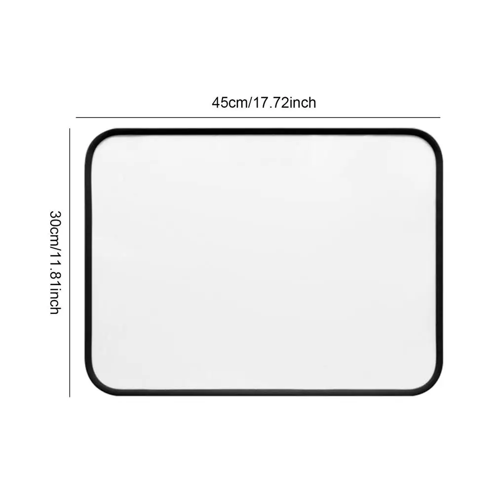 

30*45cm Portable Double-sided Magnetic Small Whiteboard Reusable Dry Erase Children's Drawing Board Student Writing Board
