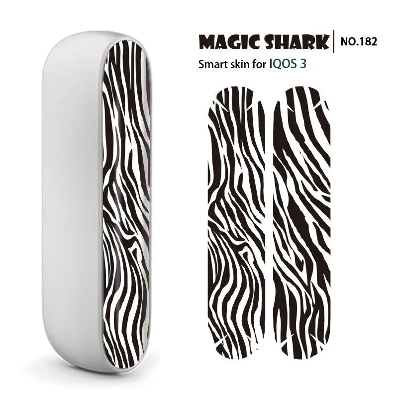 Magic Shark Stereo Army Flamingo Zebra Snake Marvel Super Heros Sticker Case for IQOS 3 Wrap Film 3.0 182-197 | Мобильные телефоны