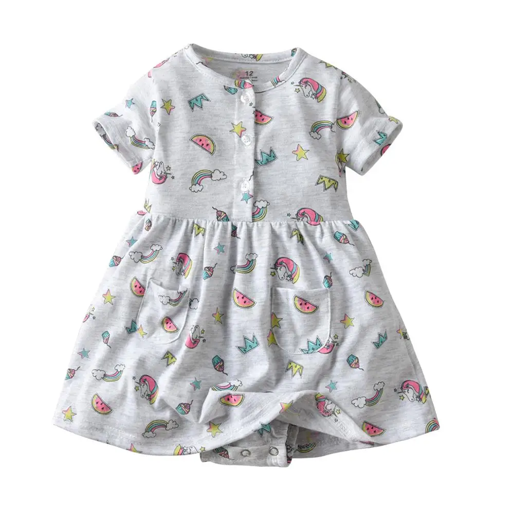 Одежда для новорожденных девочек платья малышей кардиган маленьких боди платье - Фото №1