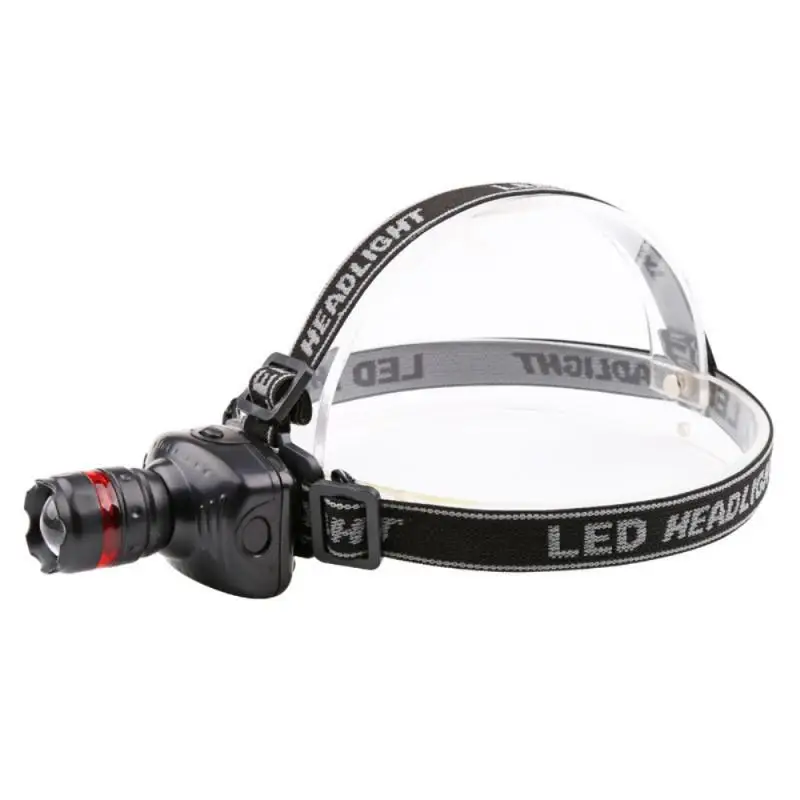 

Headlight 7th Battery Mini LED Headlamp Head Light Torch Lamp Fishing Mini Small Bright High Power Lantern Lampe For Camping