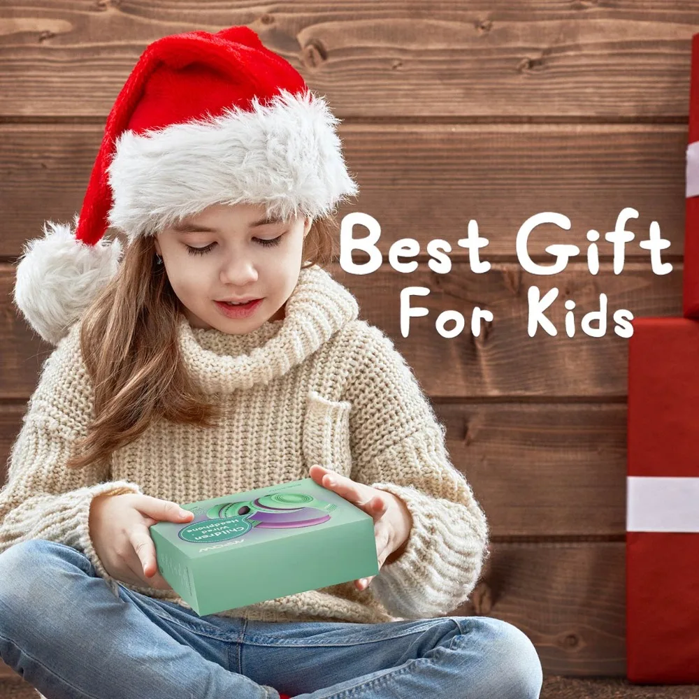 Проводные стереонаушники Mpow для учебы Детские накладные Игровые наушники с