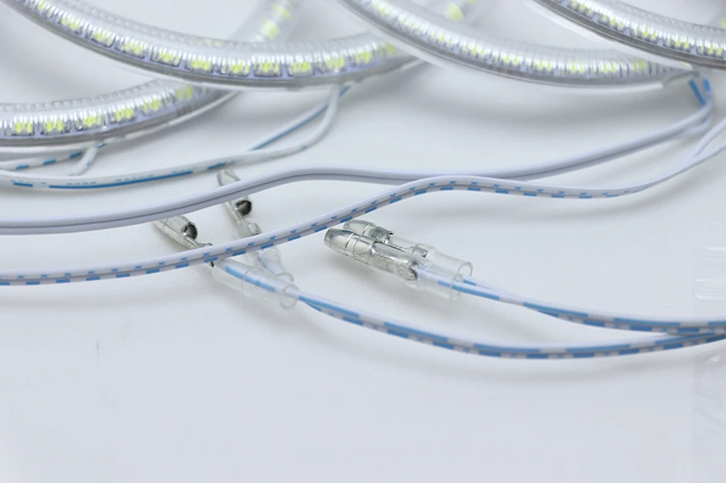 6 шт. супер яркий белый цвет 3528 SMD led angel eyes комплект дневного света DRL для Alfa Romeo 159 2005-2011 стайлинга автомобилей