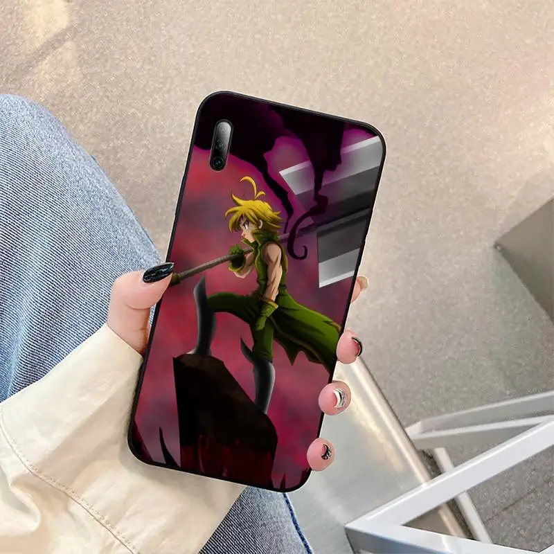 

Seven Deadly Sins Meliodas Phone Case For honor 8a 5 7 10i 9 10 20 30 v 7 9 honorview pro Cover Fundas Coque