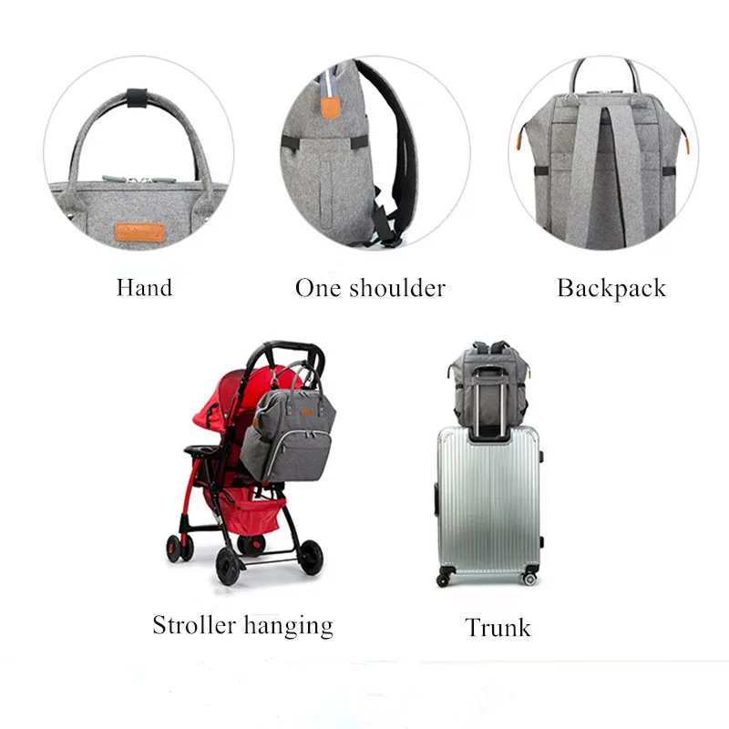 Сумка для беременных, коляска, сумка для подгузников, большая емкость, детские сумки для мамы, Bolsa Mochila, сумка для подгузников, рюкзак Luiertas от AliExpress RU&CIS NEW