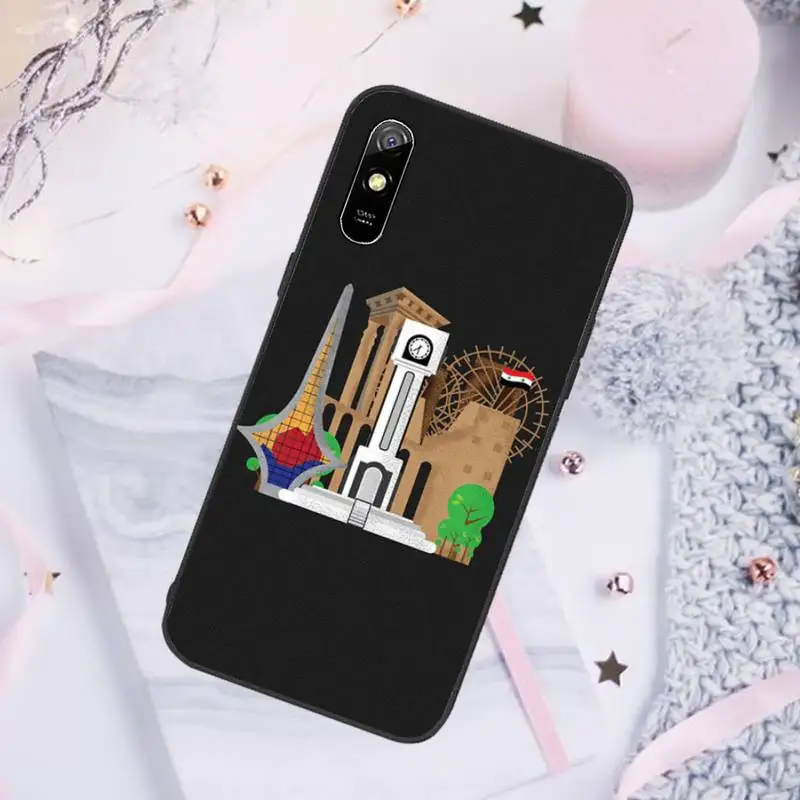 

Syria Flag Phone Case For Xiaomi Mi Redmi Note 8T 9T 9S 9A 10 7 8 9 Lite pro