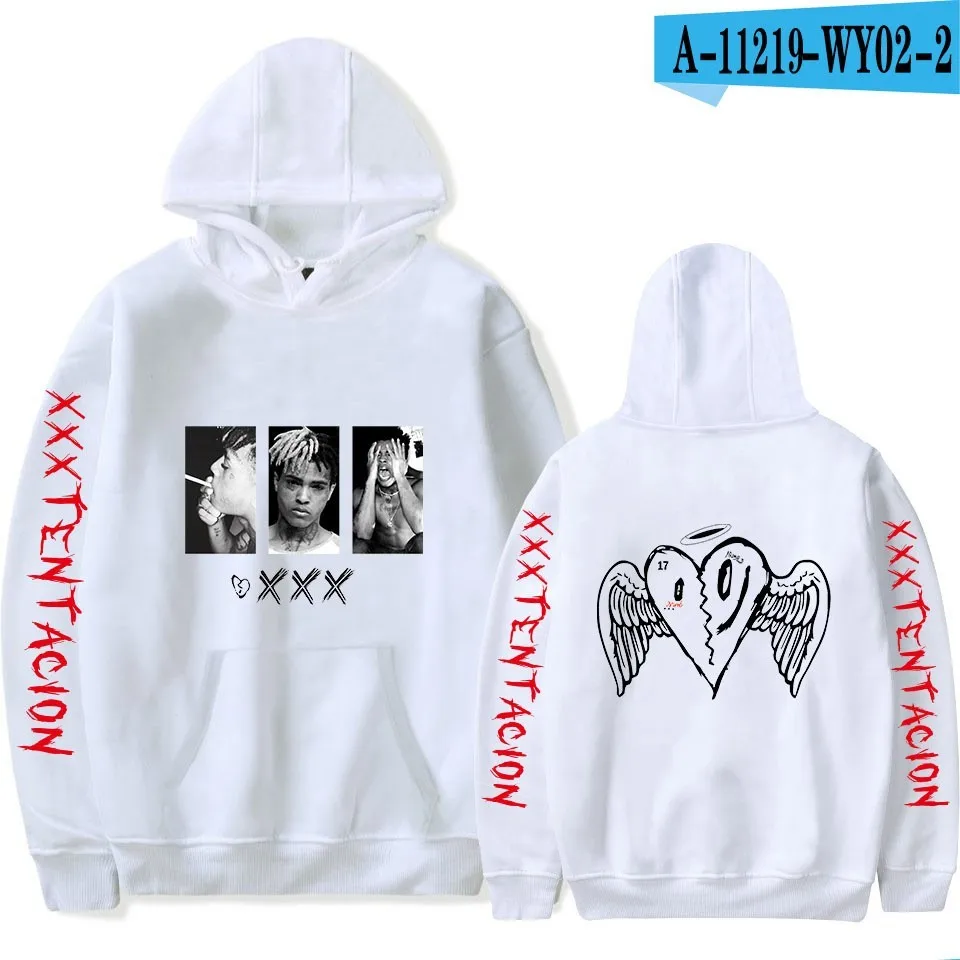 

Hot Sale Xxxtentacion Hoodies Men/Women Sweatshirt Rapper Xxxtentacion RIP Revenge Hip Hop Hoodie Sweatshirts Pullover