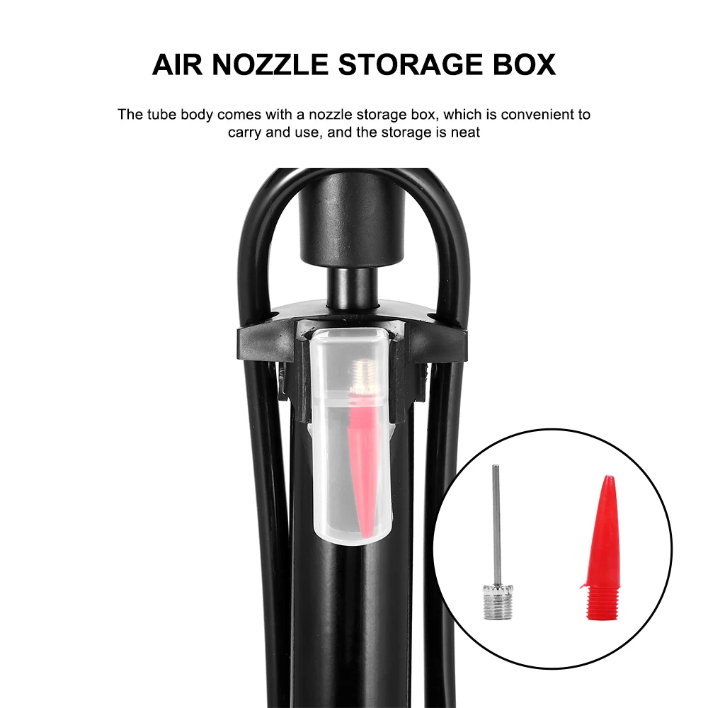 насос для велосипеда Велосипедный напольный воздушный с PSI манометром высокого