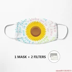 Hooponopono маска Смешные моющиеся маски для лица Уход за кожей лица рот Mark в стиле 
