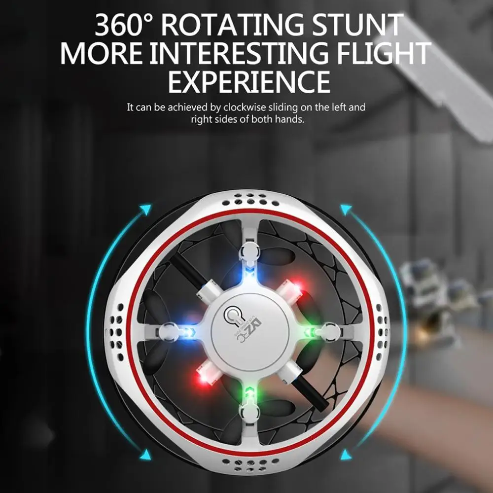 Квадрокоптер с инфракрасным датчиком и дистанционным управлением индукционный