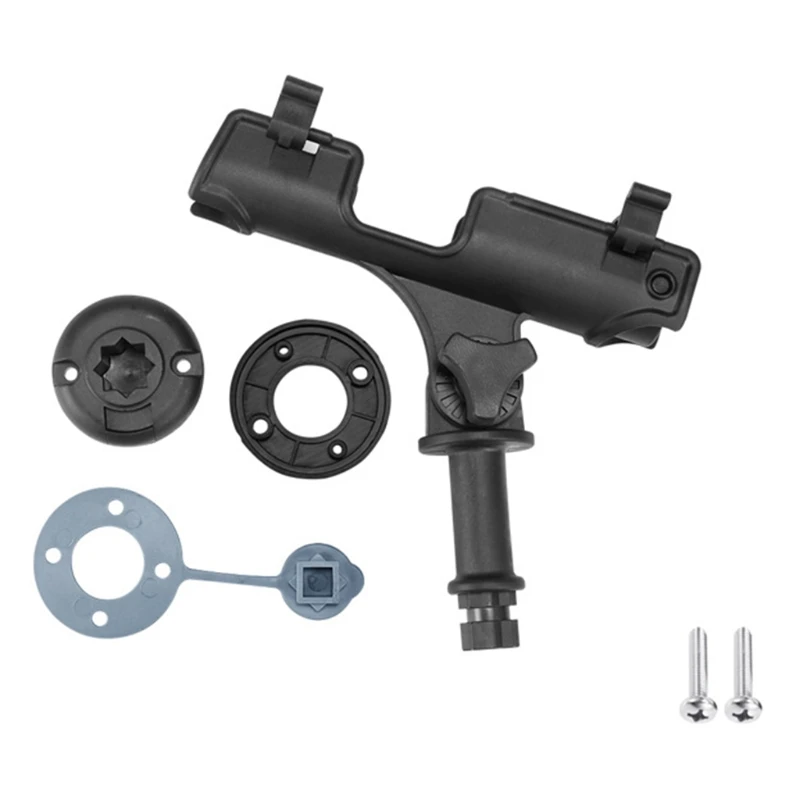 

Держатель для удочки, вращающийся на 360 градусов регулируемый съемный кронштейн для Каяка, лодки, рыболовные снасти