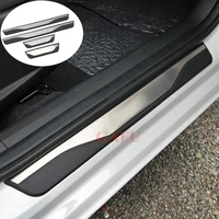 for mazda 3 axela 2014 2015 2016 2017 2018 accessories door sill scuff plate guards door sills protector car styling 4pcs