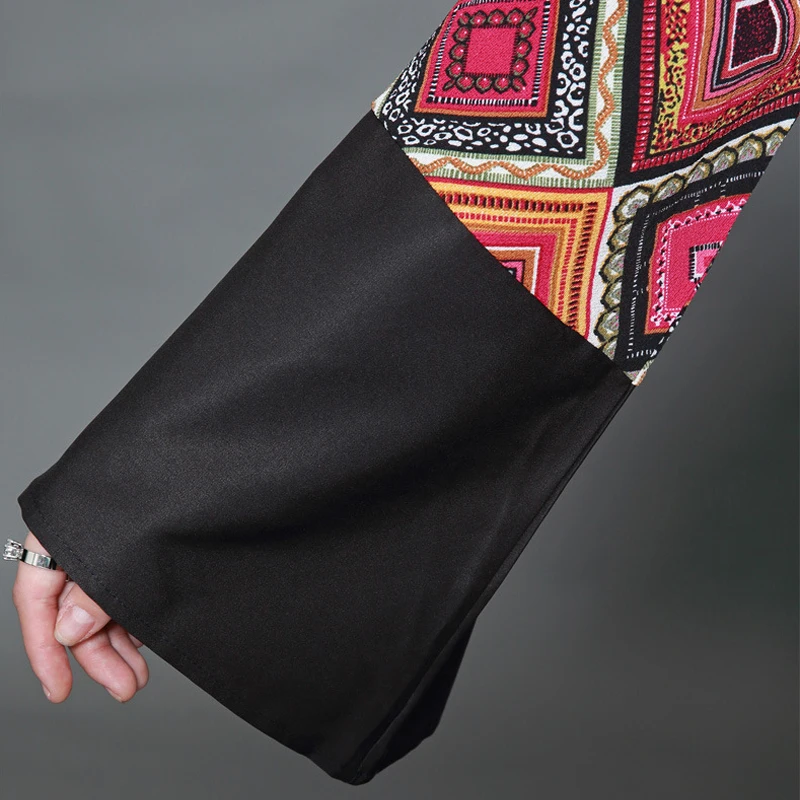 

Plus Size Blusas Mujer De Moda 2020 Long Patchwork Kimono Cardigan Maxi Blouse Roupa Feminina Women Clothing