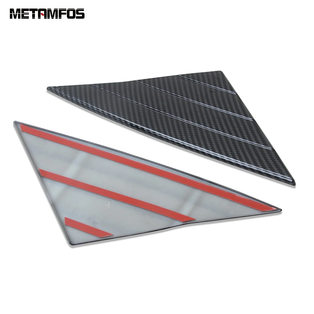 Переднее окно из углеродного волокна для Tesla Model 3 2018 2021 полоса стойки крышка