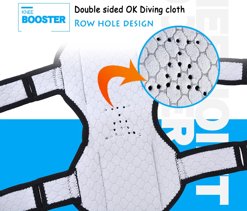 Наколенник дышащий нескользящий коврик мощная поддержка сустава фиксатор