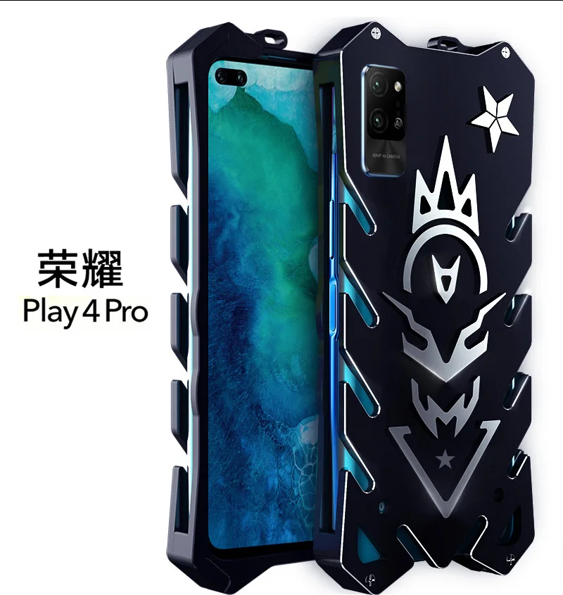 Алюминиевый армированный чехол Тор для Huawei Honor X10 Play 4T Pro 4 телефона с изображением
