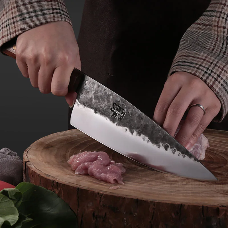 YAMY и CK Тан Нож для тонкой нарезки японский нож резки Santoku Western шеф-повара Кухня