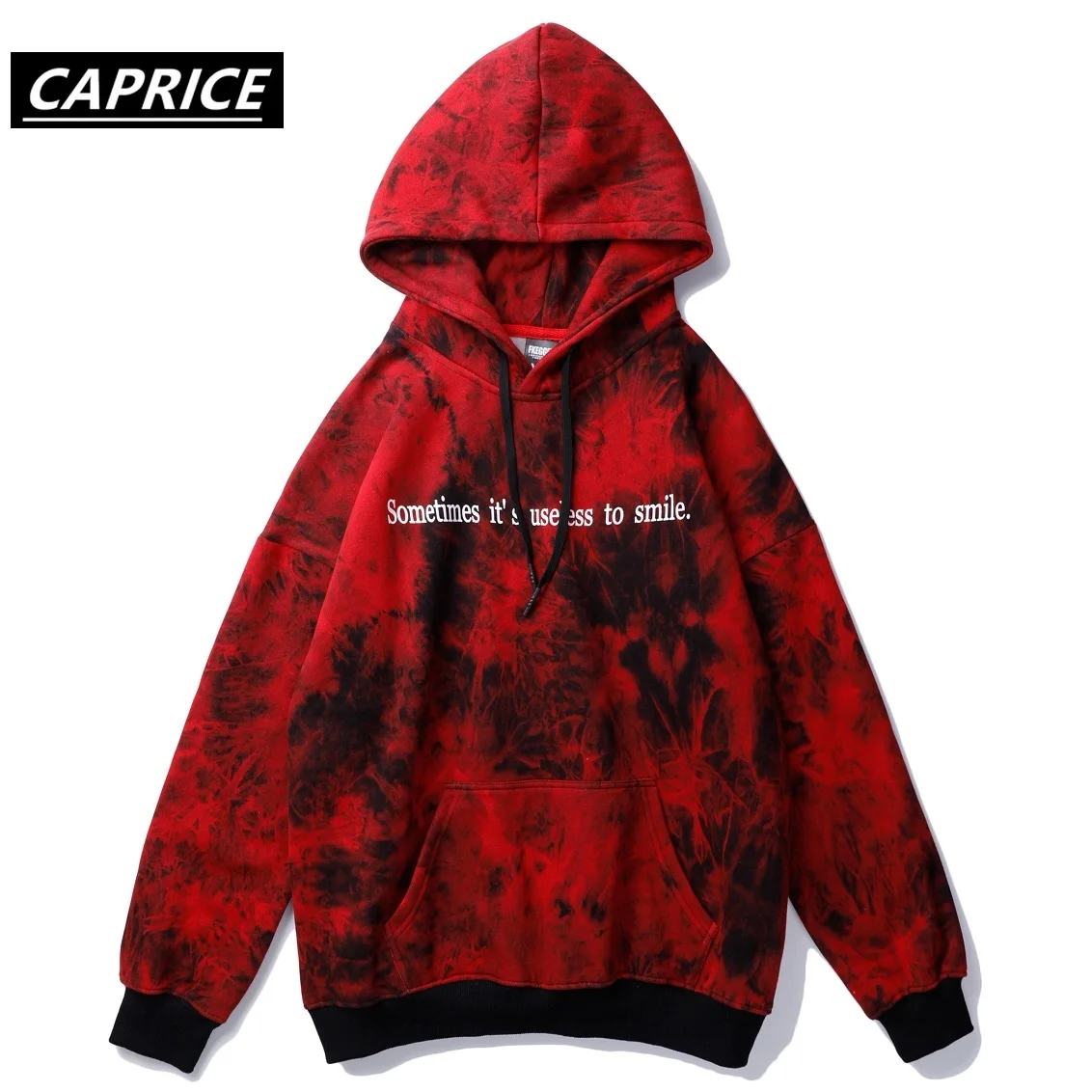 Длинная мужская толстовка с вышивкой Tie Dye, уличная одежда, зимняя одежда с карманами, пуловер в стиле хип-хоп, толстовки, модные повседневные топы в стиле Харадзюку
