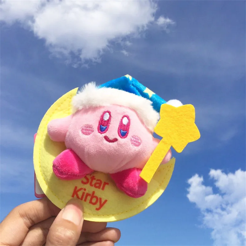 

Милые плюшевые аниме плюшевые игрушки Kirby для детей Мультяшные куклы в виде Луны Kirby плюшевые игрушки для девочек и мальчиков подарки на ден...
