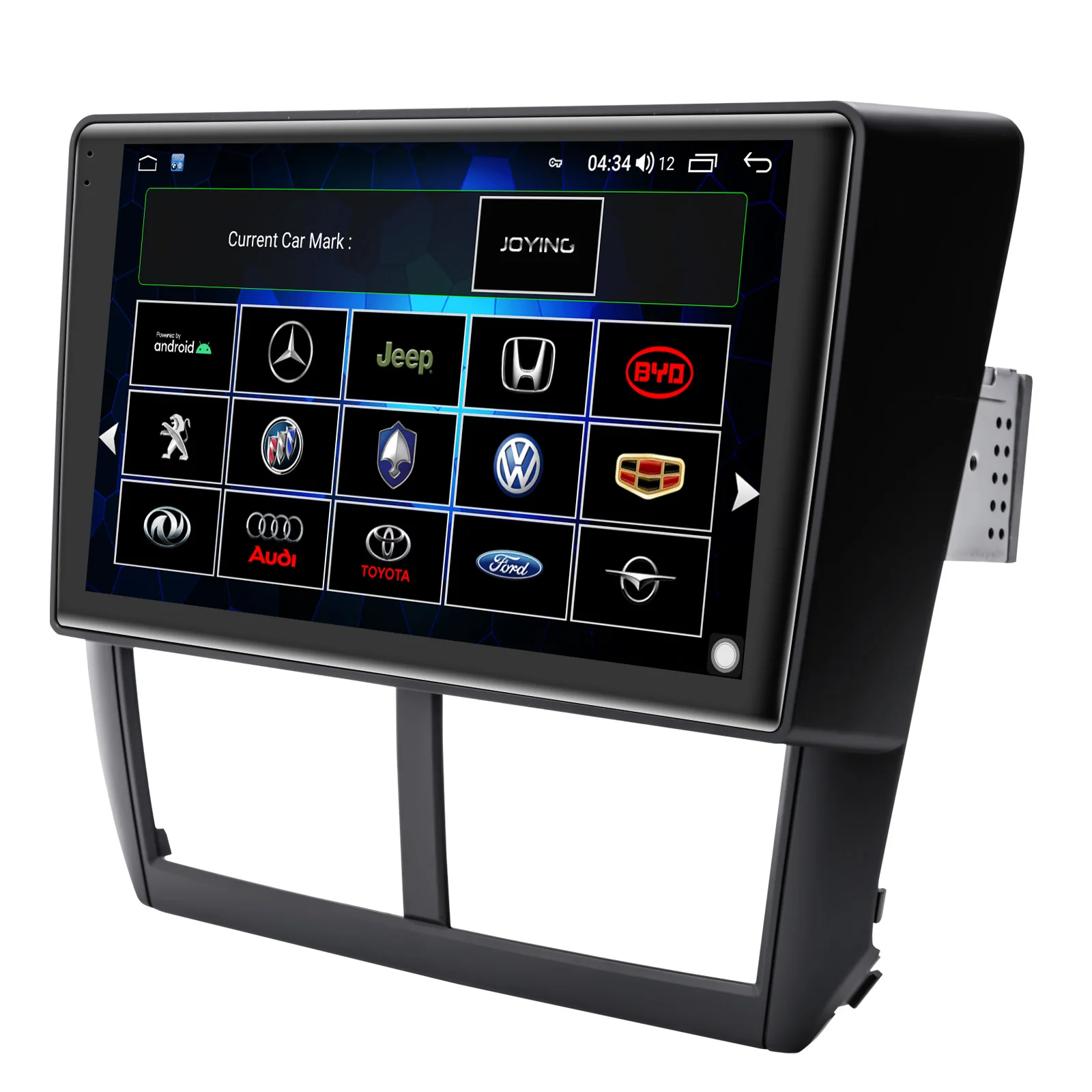 Автомагнитола 9 дюймов Android 10 стерео GPS головное устройство мультимедийный DVD