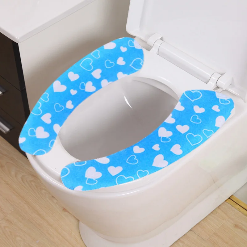 

Toilet Seat Sticker Paste Toilet Seat Cushion Washable Bathroom Insulation Seat Cover Toilet Seat Toilet Sticky Seat Mat Cushion