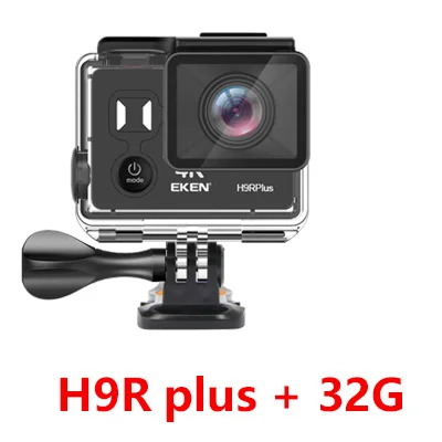 H9R plus 32G EKEN H9R Plus оригинальная Экшн-камера H9Rplus Ultra HD 4K A12 30fps 1080p 60fps для FHD 14MP Водонепроницаемая Wifi Спортивная видео камера - Цвет: H9R plus 32G