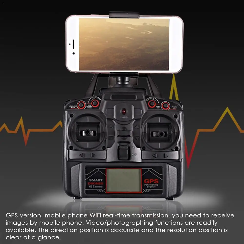 X191 Дрон с gps Квадрокоптер Профессиональный FPV HD WiFi камера живое видео