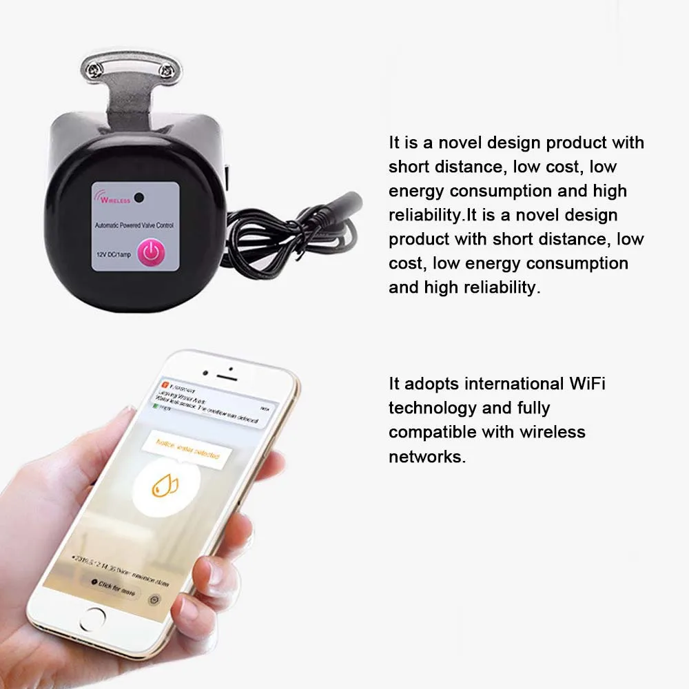 110V-240V WiFi SmartValve газ/клапан Tuya клапан Home Автоматизация Управление для баллонов со