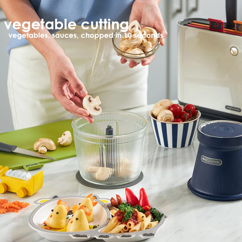 Электрическая мясорубка Morphy Richards MR9402 бытовой миксер перезаряжаемый аккумулятор