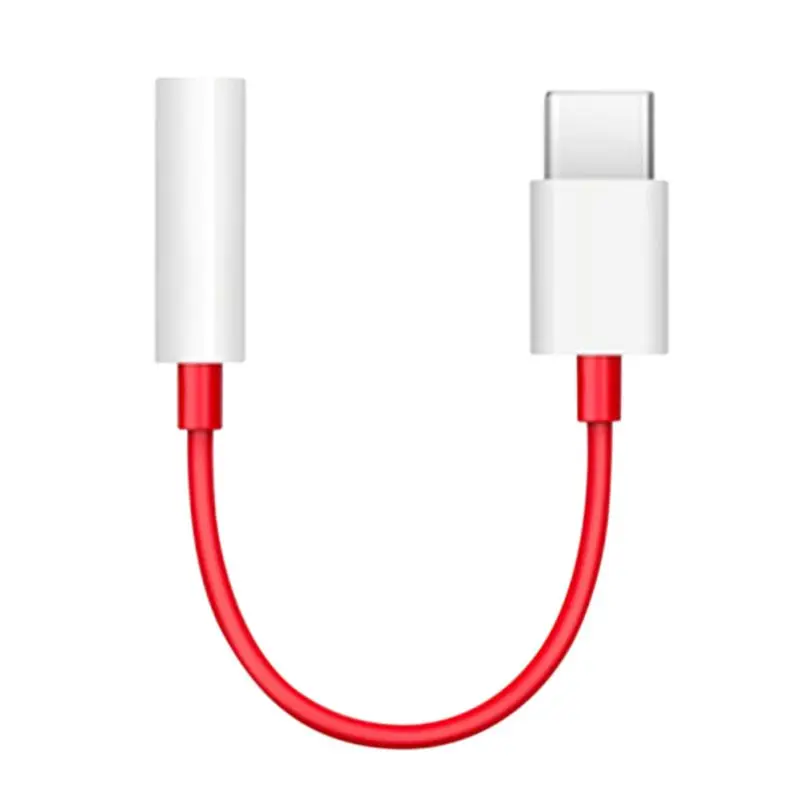 Кабель конвертер для музыки Oneplus 7 Pro 1 + 6T USB C адаптер наушников типа 3 5 мм Aux