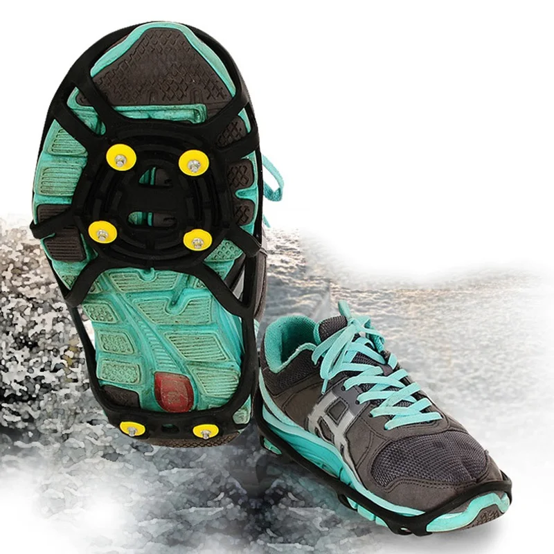 Новинка обувь для альпинизма противоскользящая с шипами мужские ботинки зимняя 6