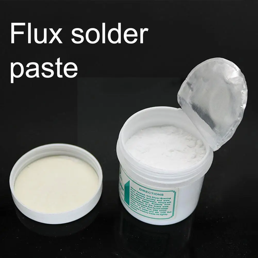 

100g Solder Paste Flux Silver Brass Brazing Powder For Welding Aluminum D9a6