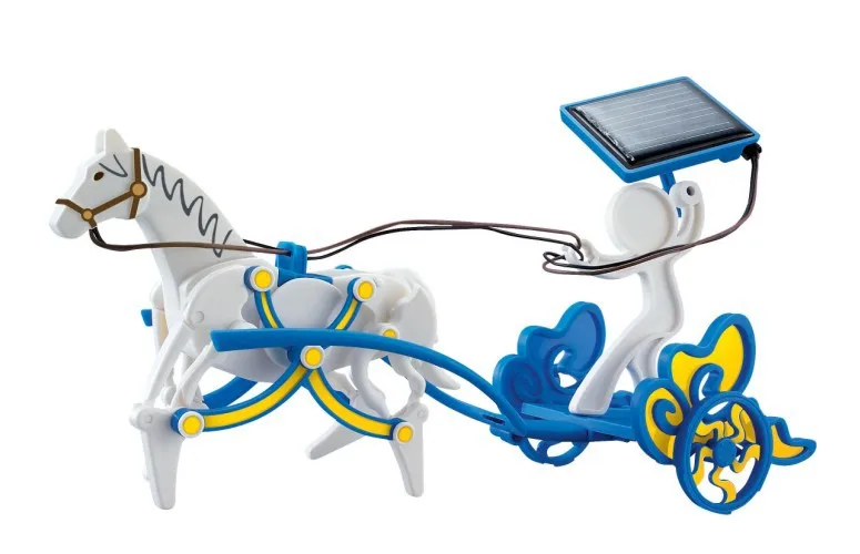 

New Sunshine Solar Scientific and Educational Toy 3-in-1 Solar Pegasus Chariot Self-Contained Toy
