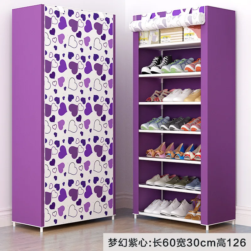 

Простой нетканый гардероб, простой пыленепроницаемый тканевый художественный шкаф, складной шкаф для хранения одежды