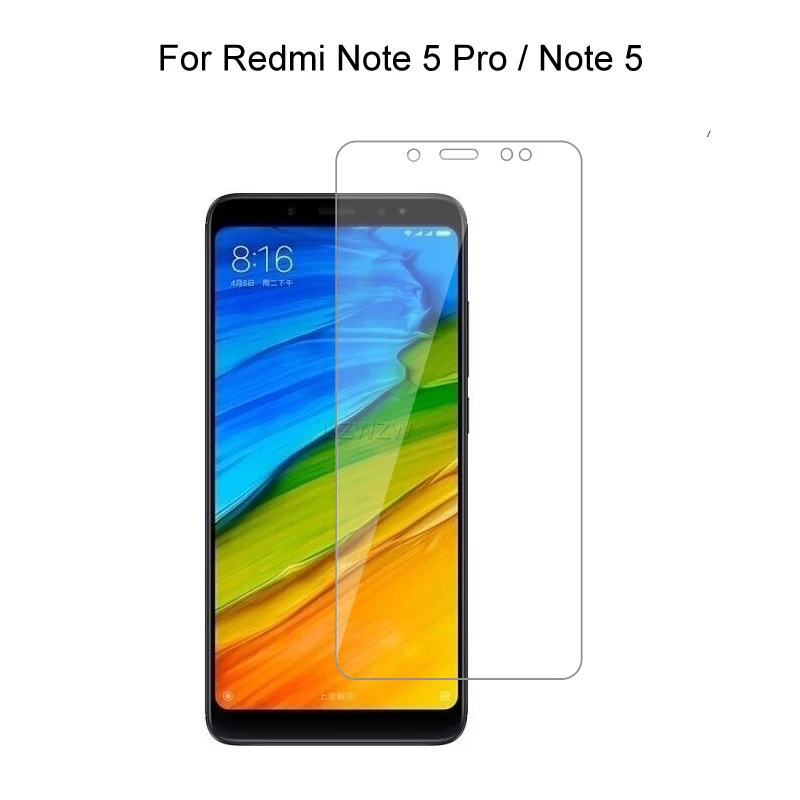 

Tempered Glass For Xiaomi Redmi Note 5 / Xiaomi Redmi Note 5 Pro Screen Protector Protective Film Glass