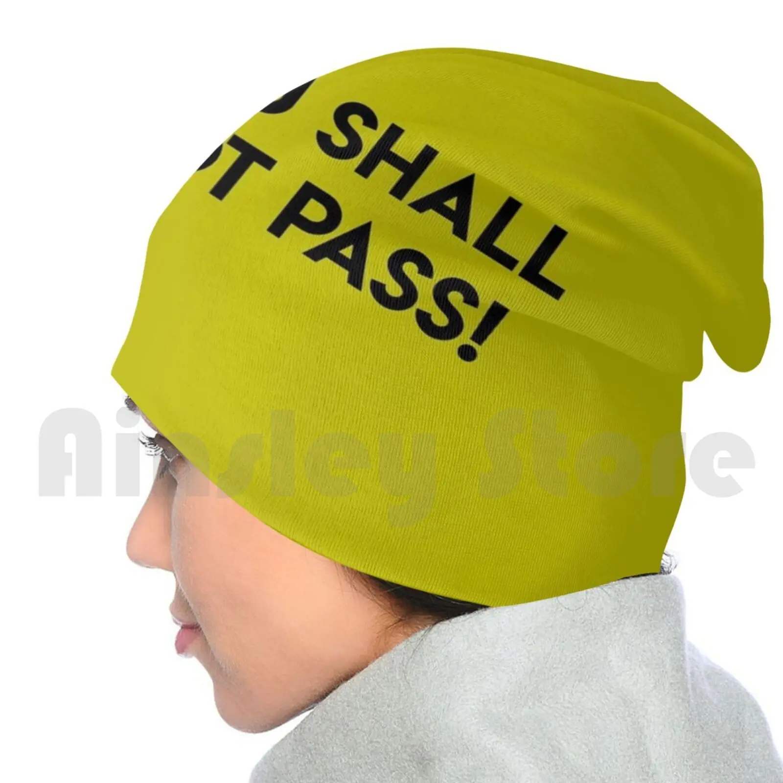 Вязаная Шапка-бини в стиле хип-хоп