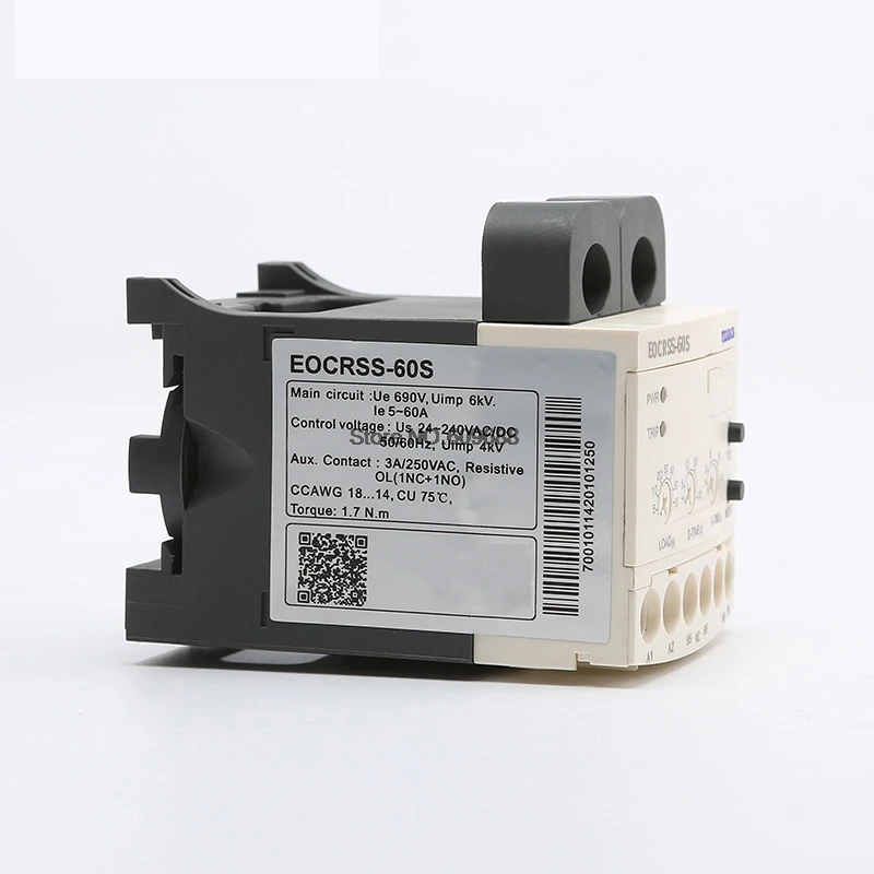 Интеллектуальное реле перегрузки электрическое по току время запуска